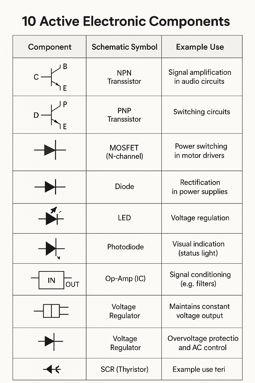 Active Components